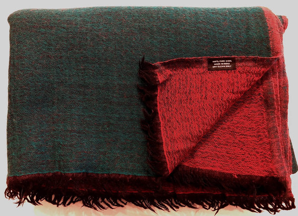 Bedcover Wendewolle aus Schurwolle